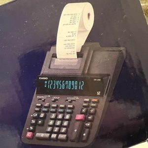 Casio desktop printing calculator